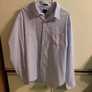 J CREW: SEERSUCKER longsleeve SLIM